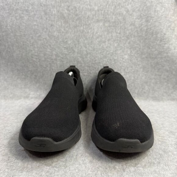 Skechers Shoes Mens Size 8.5 GO Walk Black Slip On Memory Foam Comfort Sneakers - Picture 2 of 10